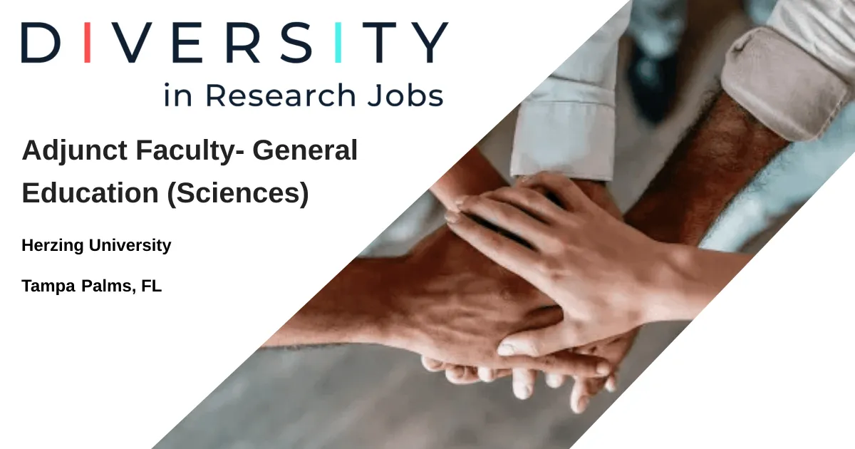 Adjunct Faculty- General Education (Sciences) job with Herzing University |  1743726