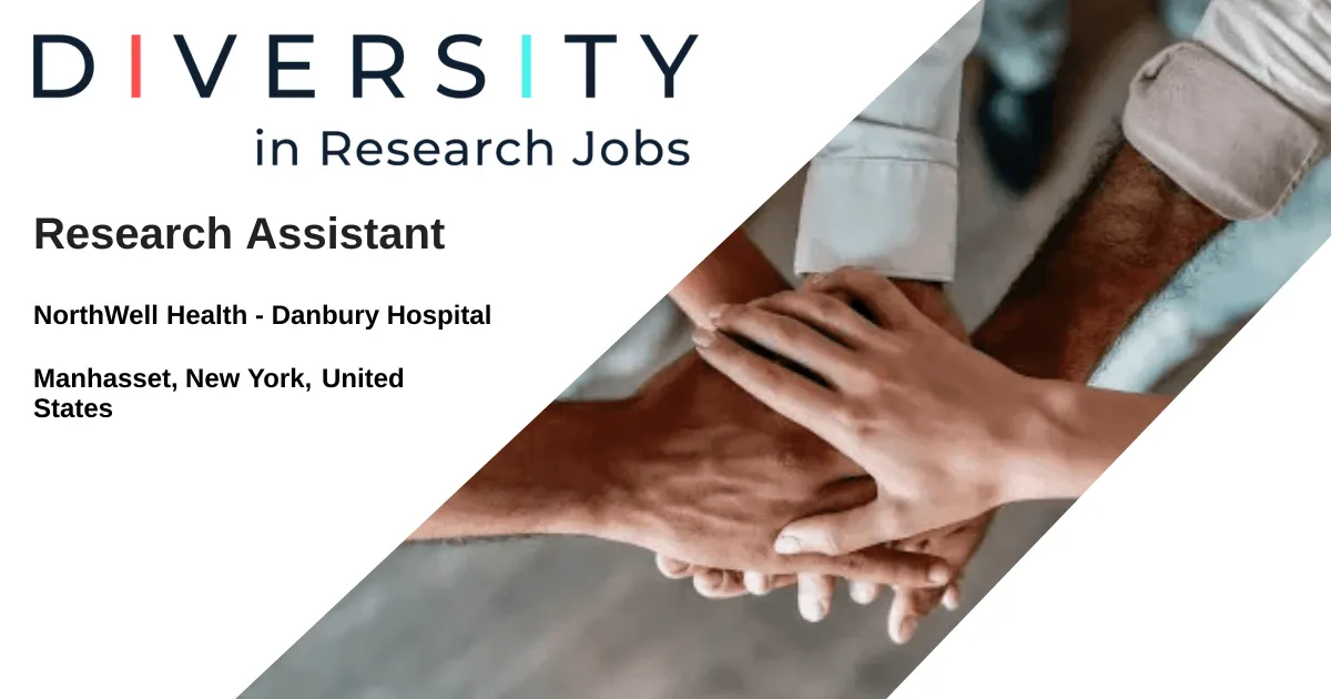 Research Assistant job with NorthWell Health - Danbury Hospital | 2005290
